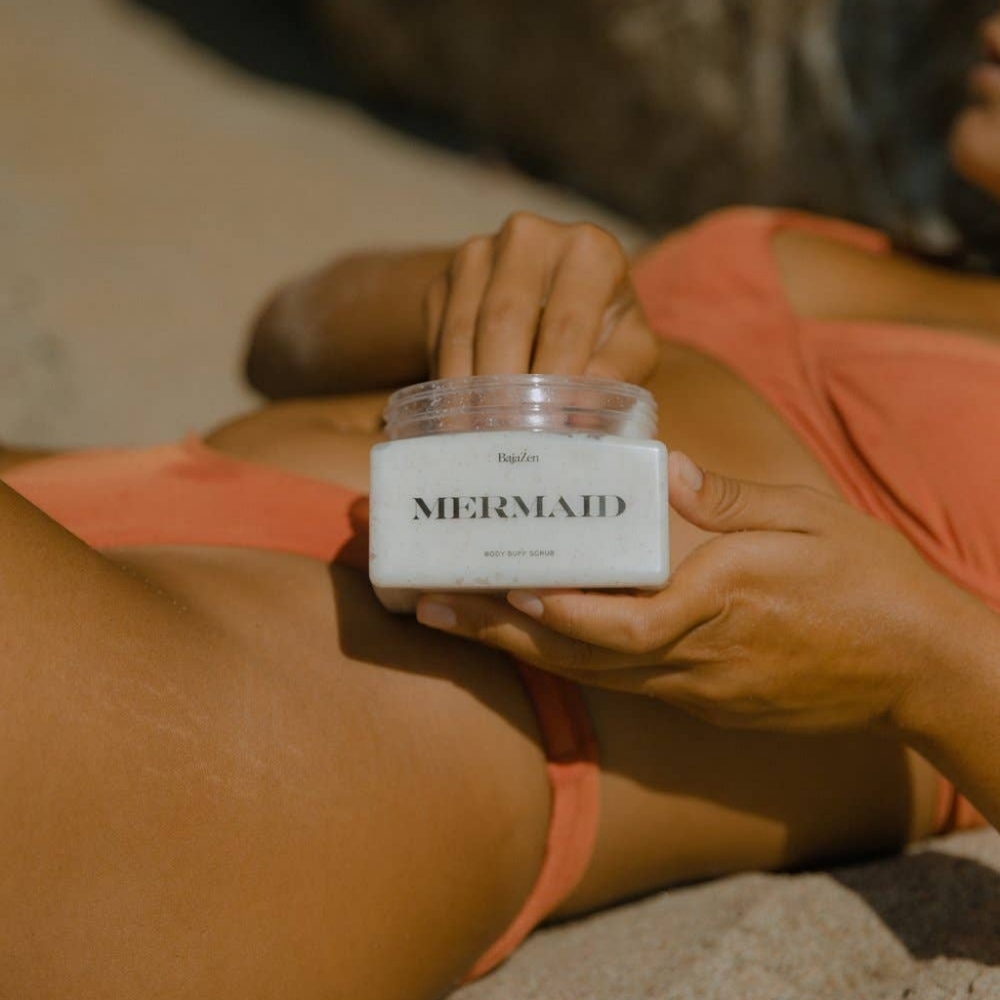 NWT Baja Zen Mermaid Body Buff Scrub - 2 LEFT! ⛱️🌞🧜♀️ - Picture 3 of 4